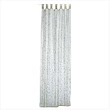 Review Gift Warehouse 34008 / Green Embroidered Curtain - Style 34008