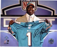 Signed Williams, Ricky (Miami Dolphins) 8x10 Photo