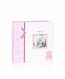 Pearhead Lil' Peach Bear Photo Album, Pink