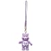 Official Runa Care Bears Mascot Mini Figure with Loop - 1.5" Purple (Japanese Import)