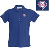 MLB Philadelphia Phillies Dark Royal Girls Harmony Polo