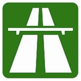Autostrada Reflective Car Decal 