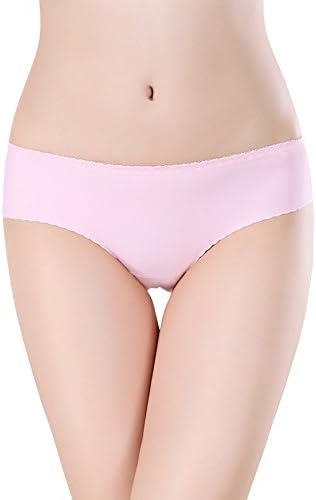 Meicent Ice Silky Seamless Sexy Bikini Briefs Panties Lingerie