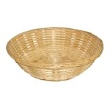 Wicker Round Bread Basket 203mm (8) diameter. Box quantity: 6.