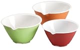 Chef'n Nesting Bowls 3-Piece Mixing Bowl Set, Assorted Colors