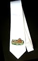 Party Decoration Necktie with shih-tzu, brown, dog, sleeping, bed