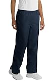 Ladies 5-in-1 Performance Straight Leg Warm-Up Pant, Color: Navy, Size: Small