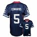 Trent Edwards Buffalo Bills #5 Replica Reebok NFL Football Jersey (Navy)