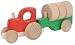 Bajotoysusa BT43110-Y TRACTOR WITH BLOCKS-Yellow