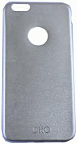 iPhone 6/6s Plus Case, Florid Ultrathin Transparent Dermatoglyph PU with TPU Bumper Full Cover Protective of Case for iPhone 6/6s Plus(5.5Inch) (Gold)