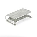 ASP27873 - Metal Art Desktop Printer/Monitor Stand with Paper Storage Shelf