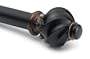 Croscill Chapin 86 - 120 Inch Decorative Rod, Black