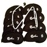 Confidence Golf BLACK Neoprene Iron Covers