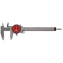 Starrett 120 Series Dial Calipers, Inch, Stainless Steel