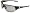 Black Frame/Grey Polarized Black Mirror Rose Contact Lens