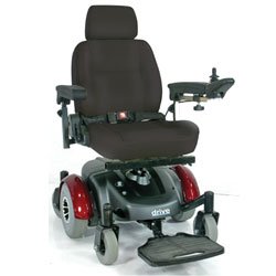 Drive Image EC Mid Wheel Drive Power Chair Blue 2800ECBL-RCL