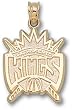 Sacramento Kings Logo 5/8" Charm/Pendant -14K/10K, Stainless Steel or Gold Plated