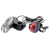 Wind Up Bicycle Light Set