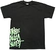 A TRIBE CALLED QUEST - Neon Tag - Black T-shirt