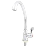 uxcell　洗面蛇口　タップ　ホーム　バスルーム　シンク　金属　単穴　21mm ネジ径