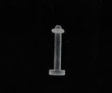 Clear Monroe/Labret Retainer 16G - Sold as a Pair