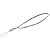 Hama Handschlaufe Leder 18 cm schwarz