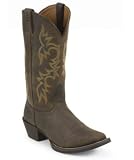 Justin Men's 13'' 'Stampede Western' Square Toe Western Boot - Sorrel Apache