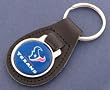 Houston Texans Leather Key Chain
