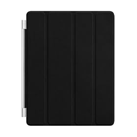 Apple Leather Smart Cover for iPad - Black