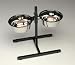 Adjustable Height Double Diner 2 Quart