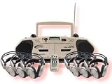 WIRELESS LEARNING CENTER 6 CORD-FREE HEADPHONES NO JACKBOX NEEDED