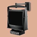 BREVCR4BK Adjustable VCR Bracket for Locking & Yoke Style Series TV Wall Mounts, Black