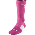 Nike Dri-Fit Elite Kay Yow Crew Socks Pink/White Large Size Large