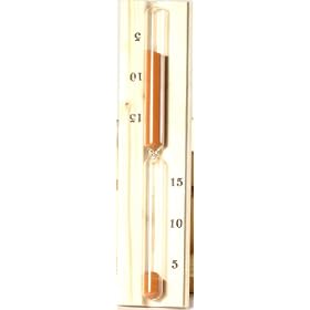 Sauna Accessories - Pine and Glass Sand Timer ACCES-FIN-210K by finlandia