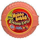 Wrigleys Hubba Bubba Bubble Tape Tangy Tropical Bubble Gum - 2 Oz, 12 ea
