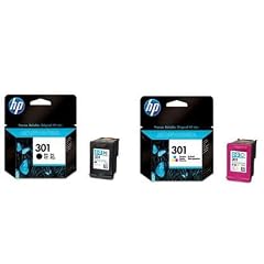 2 HP Original Druckerpatronen Deskjet 2050 - Schwarz+Farbe (Cyan, Magenta, Gelb)