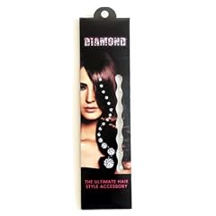 HAB & GUT (HD001-CLEAR) HAIR DIAMONDS - Das Ultimative Haar-Style Accessoire, Set mit 36 Strass Steinen(4mm)