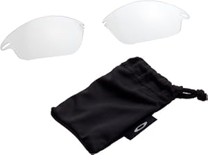 Oakley Fast Jacket 43-433 Sport Sunglasses,Transparent,55 mm