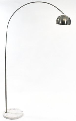 Designer Modern Arco Coster Lamp in White