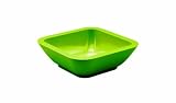 Zak Designs - 0204- 0361E - Coupelle carrée - 9cm - Vert - Seaside - mélamine