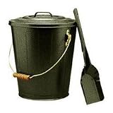 Buy 4 GALLON BLACK ASH PAIL W SHOVEL by Gray Metal