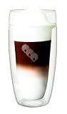 Exklusive doppelwandige Latte Macchiato Gläser, 6 Stück