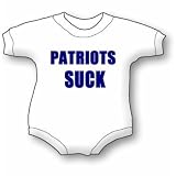 Patriots Suck Baby Ultrasoft Onesie