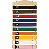 Ten Level Martial Arts Karate Belt Display
