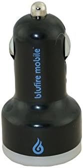 Blufire Mobile Universal Dual USB Car Charger for Apple iPad, iPhone, Samsung Galaxy S5, HTC One M8