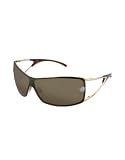 Versace - Versace Medusa Logo Shield Sunglasses gold/brown