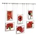 Umbra Trapeze 6-Photo Hanging Frame, Mixed Sizes, Nickel