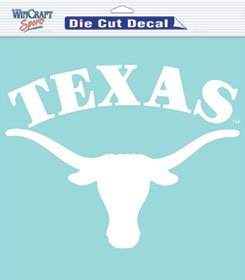 Texas Longhorns Die-Cut Decal - 8