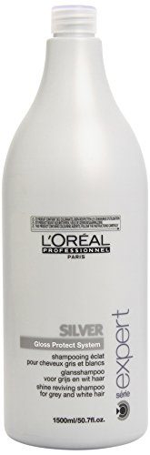 L Oreal Professional Serie Expert Silver Shine Reviving Shampoo, 50.7 Ounce