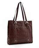 Fossil Executive Soft Glazed Leather Tote